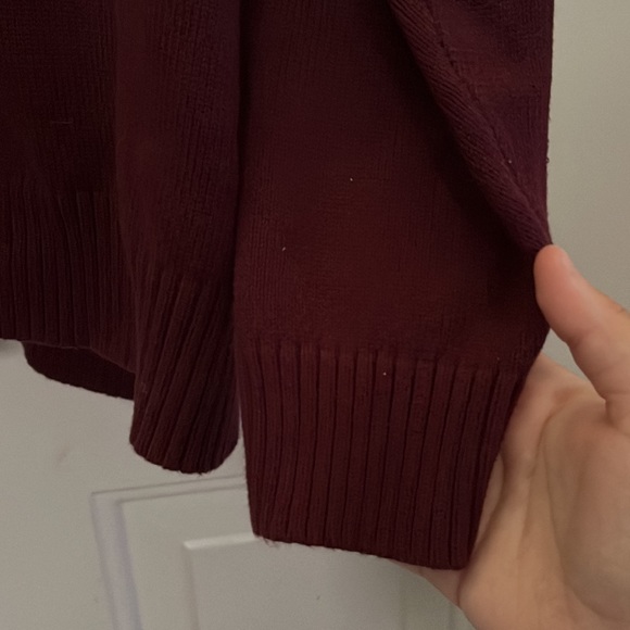 Eddie Bauer V Neck Cowl Neck Sweater - Picture 2 of 7